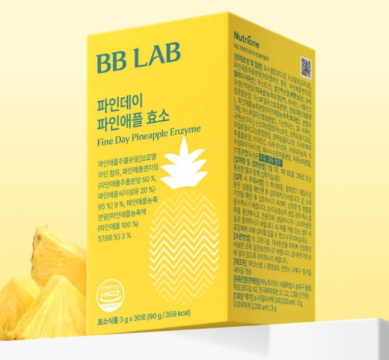 Nutrione BB LAB Fine Day Pineapple Enzyme 3g x 30ea from Korea by Nutrione