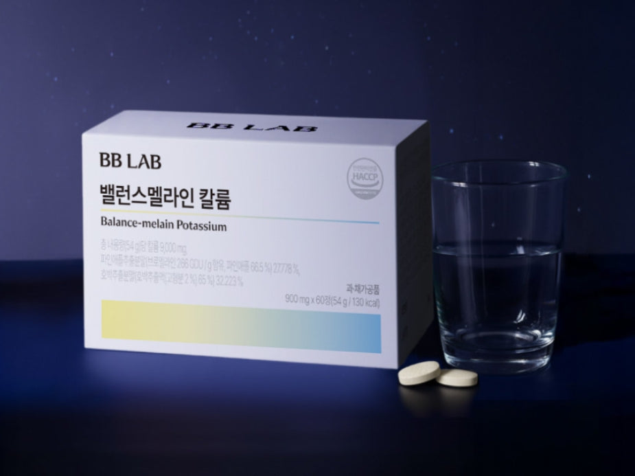 3 x Nutrione BB Lab Balance-melain Potassium 54g (60 Tablets) from Korea