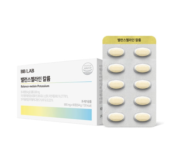 3 x Nutrione BB Lab Balance-melain Potassium 54g (60 Tablets) from Korea