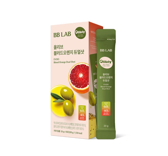 3 x Nutrione BB Lab EVOO Blood Orange Dual Shot (20g x 10 Pouches) from Korea