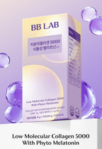 3 x Nutrione BB Lab Low Molecular Collagen 5000 With Phyto Melatonin (6g x 14 Sachets) from Korea