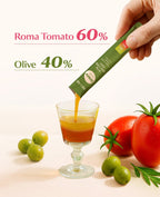 Nutrione BB Lab Organic EVOO Tomato Dual Shot (20g x 10 Pouches) from Korea