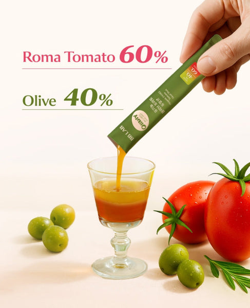 3 x Nutrione BB Lab Organic EVOO Tomato Dual Shot (20g x 10 Pouches) from Korea