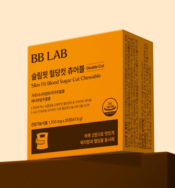 3 x Nutrione BB Lab Slim Fit Blood Sugar Cut Chewable 47.6g (28 Tablets) from Korea