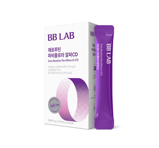 3 x Nutrione BB Lab Zero Routine Parviflora Alpha CD (15g x 14 sticks) from Korea