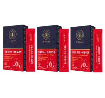 3 x Nutrione LE SECRET Plant-Based Mucin Pomegranate Collagen 15g x 10ea 150g from Korea
