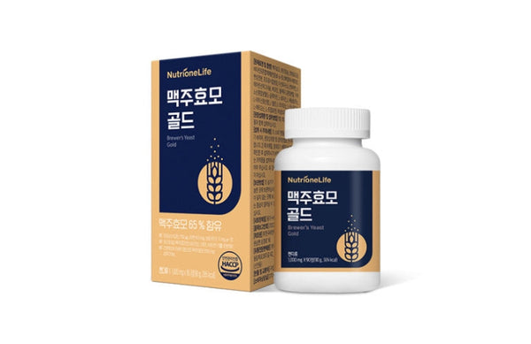 2 x NutrioneLife Brewer's Yeast Gold (90 Tablets) from Korea