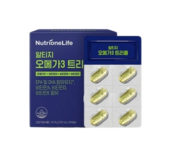 NutrioneLife rTG Omega-3 Triple 763mg x 60ea 45.78g from Korea