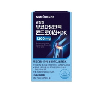 NutrioneLife Mucopolysaccharide-mucoprotein Chondroitin + DK 850mg x 60ea 51g from Korea