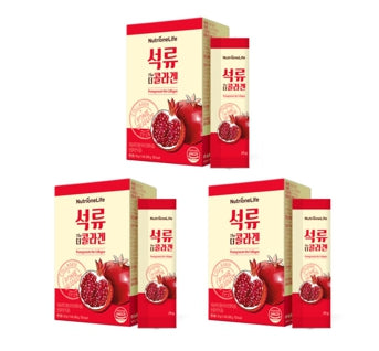 3 x NutrioneLife Pomegranate the Collagen 14 Sticks 280g from Korea