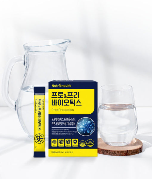 NutrioneLife Pro & Prebiotics 150g (30 Sticks) from Korea