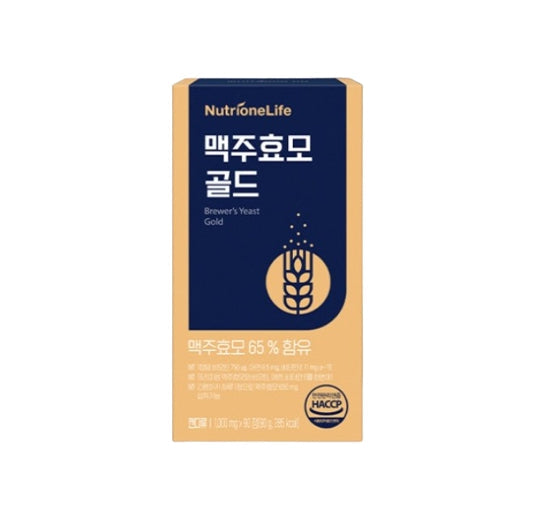 NutrioneLife Brewer's Yeast Gold (90 Tablets) from Korea