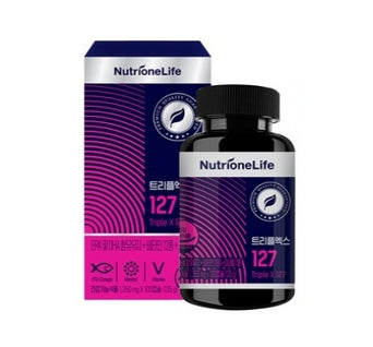 NutrioneLife Triple X 127 1,350mg x 100ea 135g from Korea