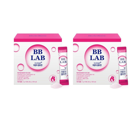 2 x Nutrione BB LAB Goodnight Small Molecular Fish Collagen 50 Sticks from Korea