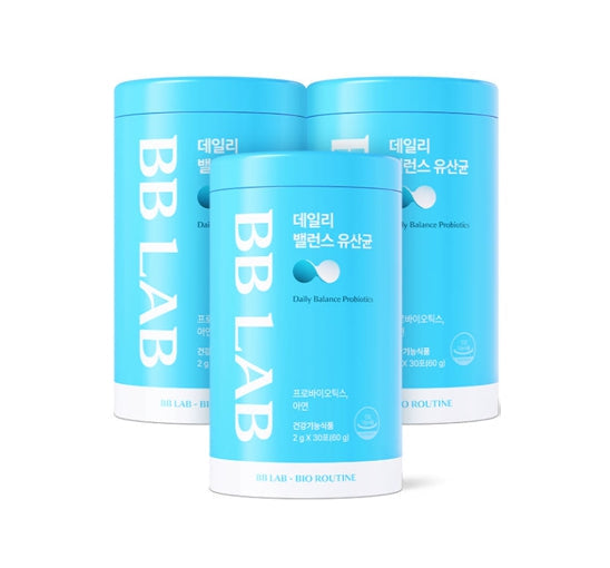 3 x Nutrione BB Lab Daily Balance Probiotics (2g x 30 stickss) from Korea