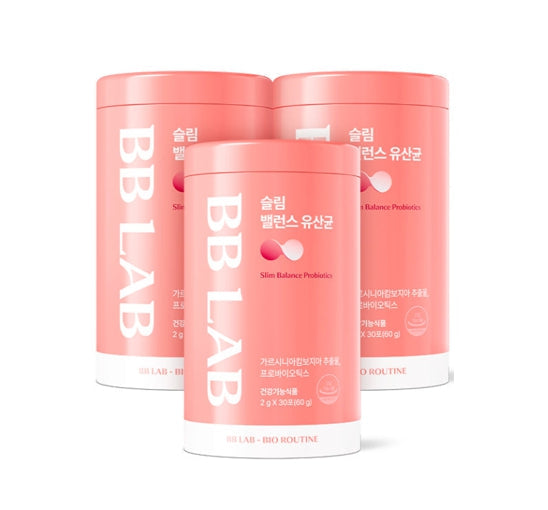 3 x Nutrione BB Lab Slim Balance Probiotics (2g x 30 stickss) from Korea
