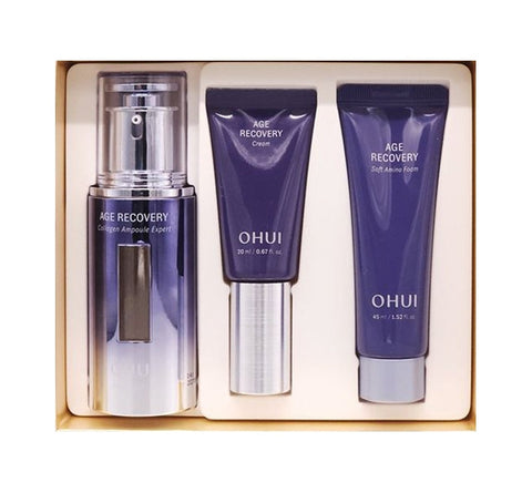 O HUI Age Recovery Collagen Ampoule Expert Nov. 2024 Set (3 Items) from Korea