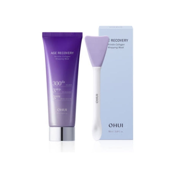 OHUI Age Recovery Collagen Wrapping Mask 70 ml July 2025 from Korea by O HUI