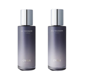 O HUI Age Recovery Skin Softener + Emulsion Single Set (2 Items) from Korea