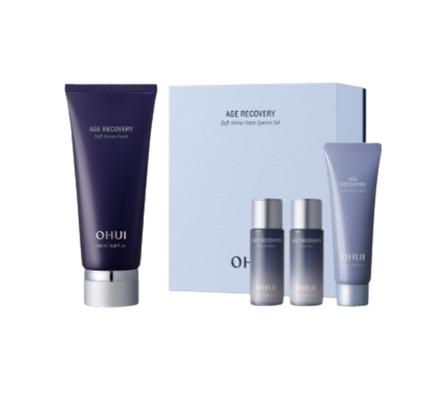 O HUI Age Recovery Soft Amino Foam March 2024 Set (4 Items) from Korea_updated