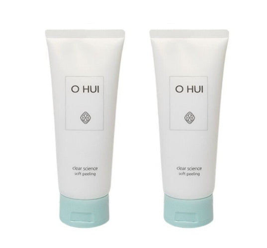 2 x O HUI Clear Science Soft Peeling 100ml from Korea – Gentle Exfoliating Gel