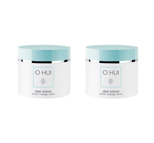 2 x O HUI Clear Science Tender Massage Cream 230ml from Korea