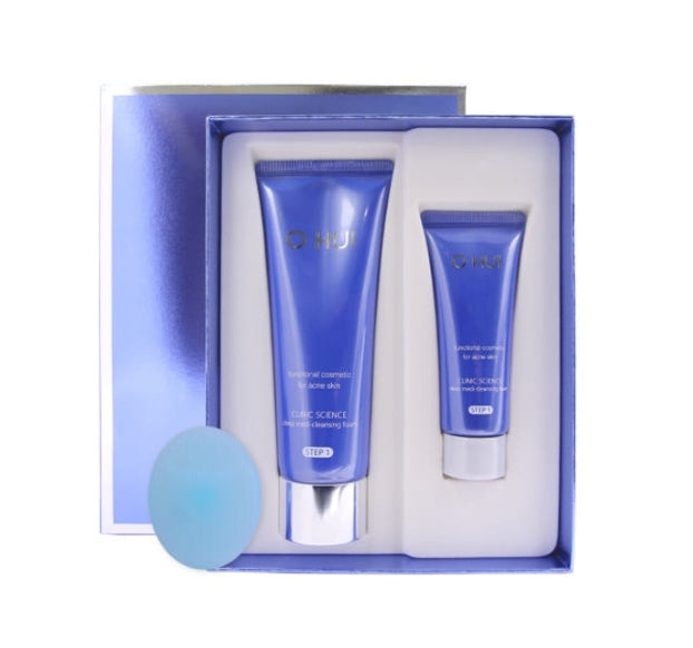 O HUI Clinic Science Deep Medi-Cleansing Foam Sep. 2025 Set (2 Items) from Korea