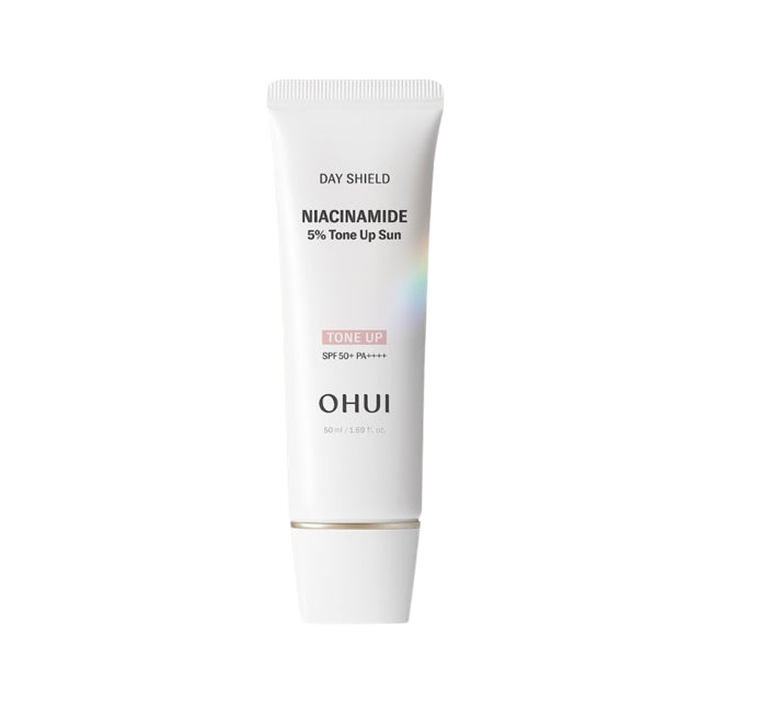 OHUI Day Shield Niacinamide 5% Tone-Up Sun SPF50+ PA++++ 50ml from Korea