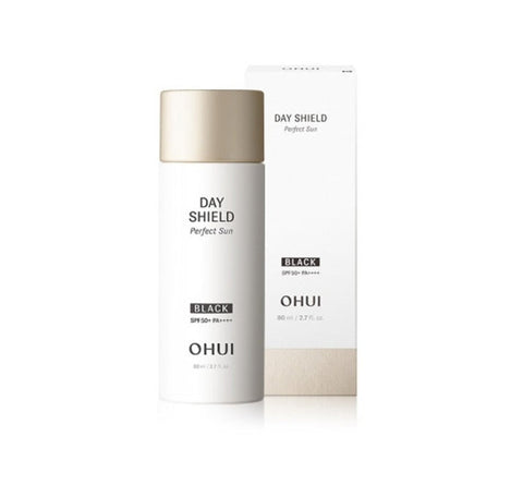O HUI Day Shield Perfect Sun Black SPF50+, PA++++ 80ml June 2025 from Korea