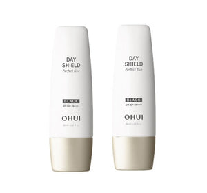 2 x O HUI Day Shield Perfect Sun Black SPF50+, PA++++ 50ml from Korea