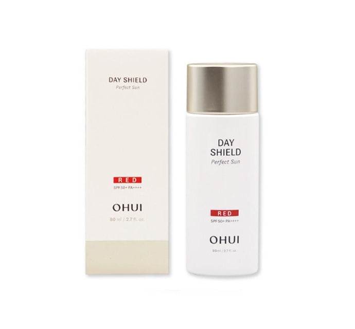 O HUI Day Shield Perfect Sun Red SPF50+, PA++++ 80ml June 2025 from Korea