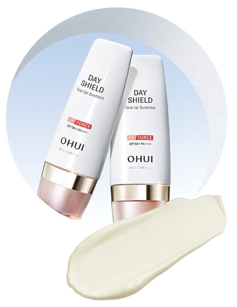 O HUI Day Shield Tone Up Sunblock UV Force 50ml  SPF50+, PA++++ from Korea_updated in 2024