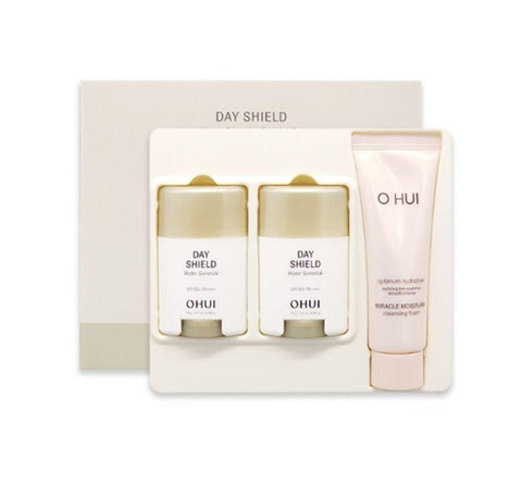 O HUI Day Shield Water Sun Stick Duo Feb. 2025 Set (3 Items) from Korea