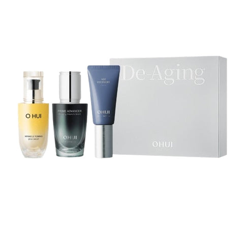O HUI De-aging Solution Starter April 2025 Set (3 Items) from Korea