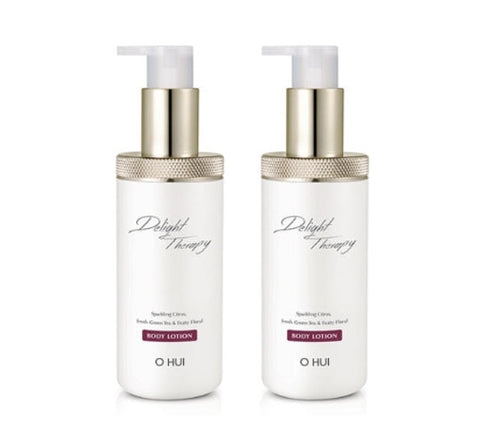 2 x O HUI Delight Therapy Body Lotion 300ml from Korea