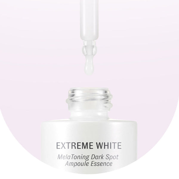 O HUI Extreme White MelaToning Dark Spot Ampoule Essence Nov. 2024 Set (4 Items) from Korea