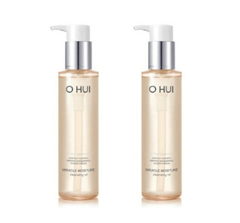 2 x O HUI Miracle Moisture Cleansing Oil 150ml from Korea