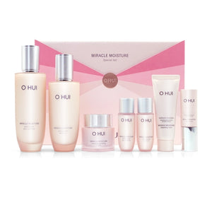 O HUI Miracle Moisture Pink Barrier Feb. 2024 Set (7 Items) from Korea