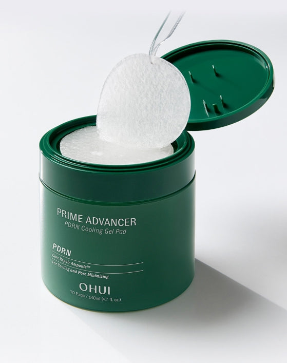 3 x O HUI Prime Advancer PDRN Cooling Gel Pad (70 Pads) from Korea