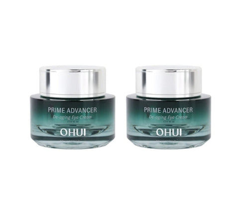2 x O HUI Prime Advancer De-aging Eye Cream 25ml from Korea