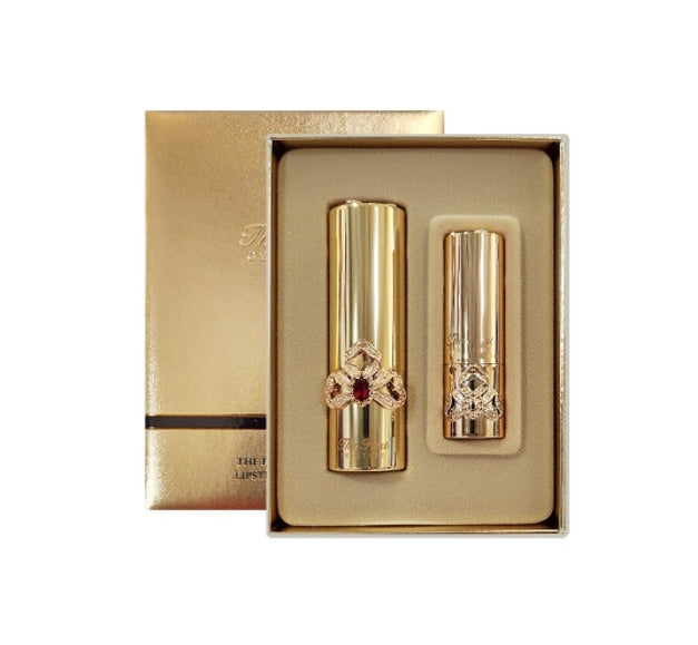 O HUI The first Geniture Lip Stick Coral July 2025 Set (2 Items) from Korea