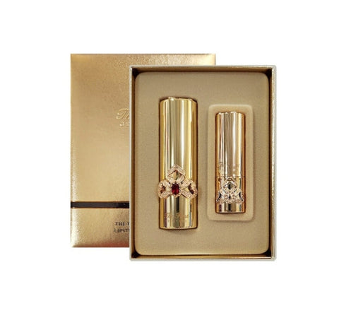 O HUI The first Geniture Lip Stick Coral July 2025 Set (2 Items) from Korea