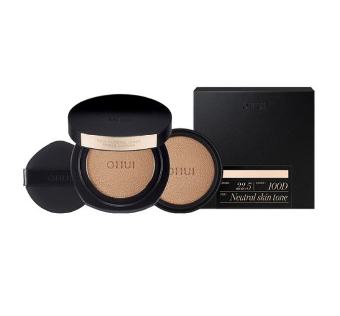 OHUI Ultimate Cover Denier Cushion Set – 13g x 2, SPF50+ PA+++  from Korea