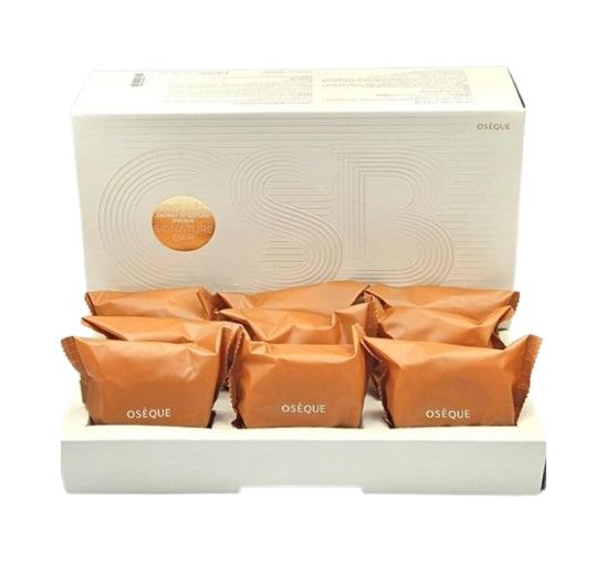 OSEQUE Osec Hwangto Signature Soap Bar, Natural Five-colored Clay Cleansing Soap(9ea x 100g) from Korea