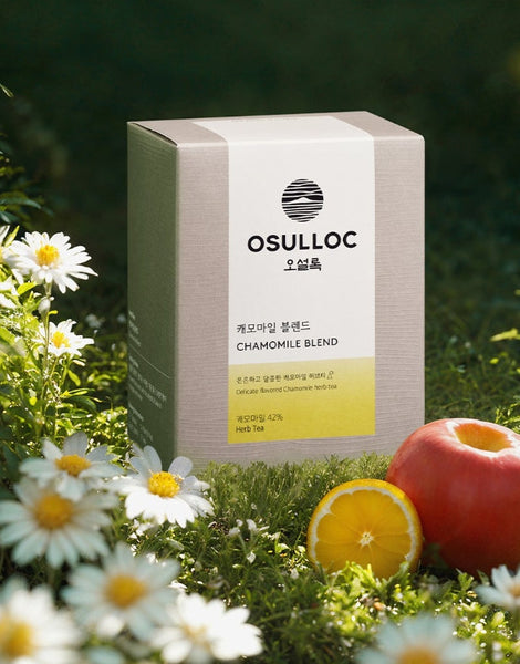 2 x OSULLOC Chamomile Blend, 10 Piramid Tea Bags from Korea