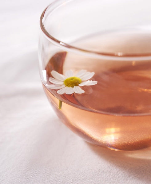 3 x OSULLOC Chamomile Rosy Peach, 10 Piramid Tea Bags from Korea
