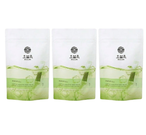 3 X OSULLOC Cold Green Tea, 1 Pouch 20ea, from Korea by OSULLOC