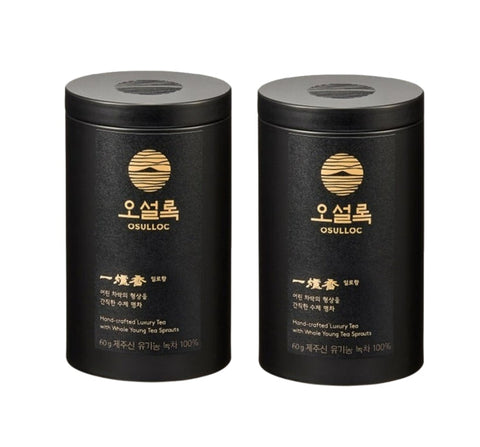 2 x OSULLOC ILLOHYANG Premium Tea 60g from Korea by OSULLOC