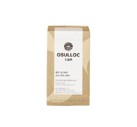 OSULLOC Jeju Earl Grey, 1 Box 20 tea bags, from Korea by OSULLOC