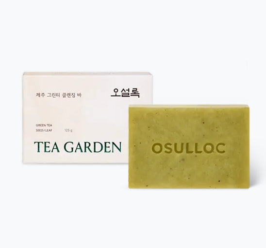 OSULLOC Jeju Green Tea Cleansing Bar, from Korea by OSULLOC